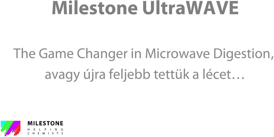 Microwave Digestion,