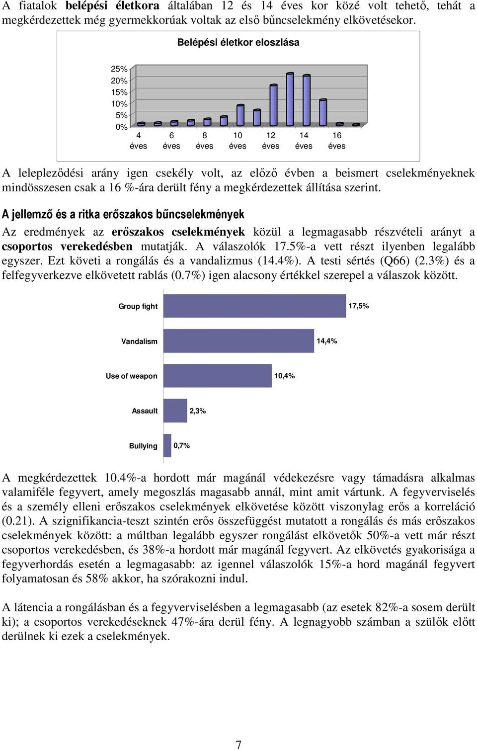 csak a 16 %-ára derült fény a megkérdezettek állítása szerint.