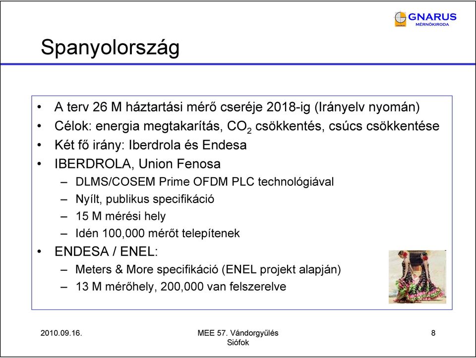 Prime OFDM PLC technológiával Nyílt, publikus specifikáció 15 M mérési hely Idén 100,000 mérőt