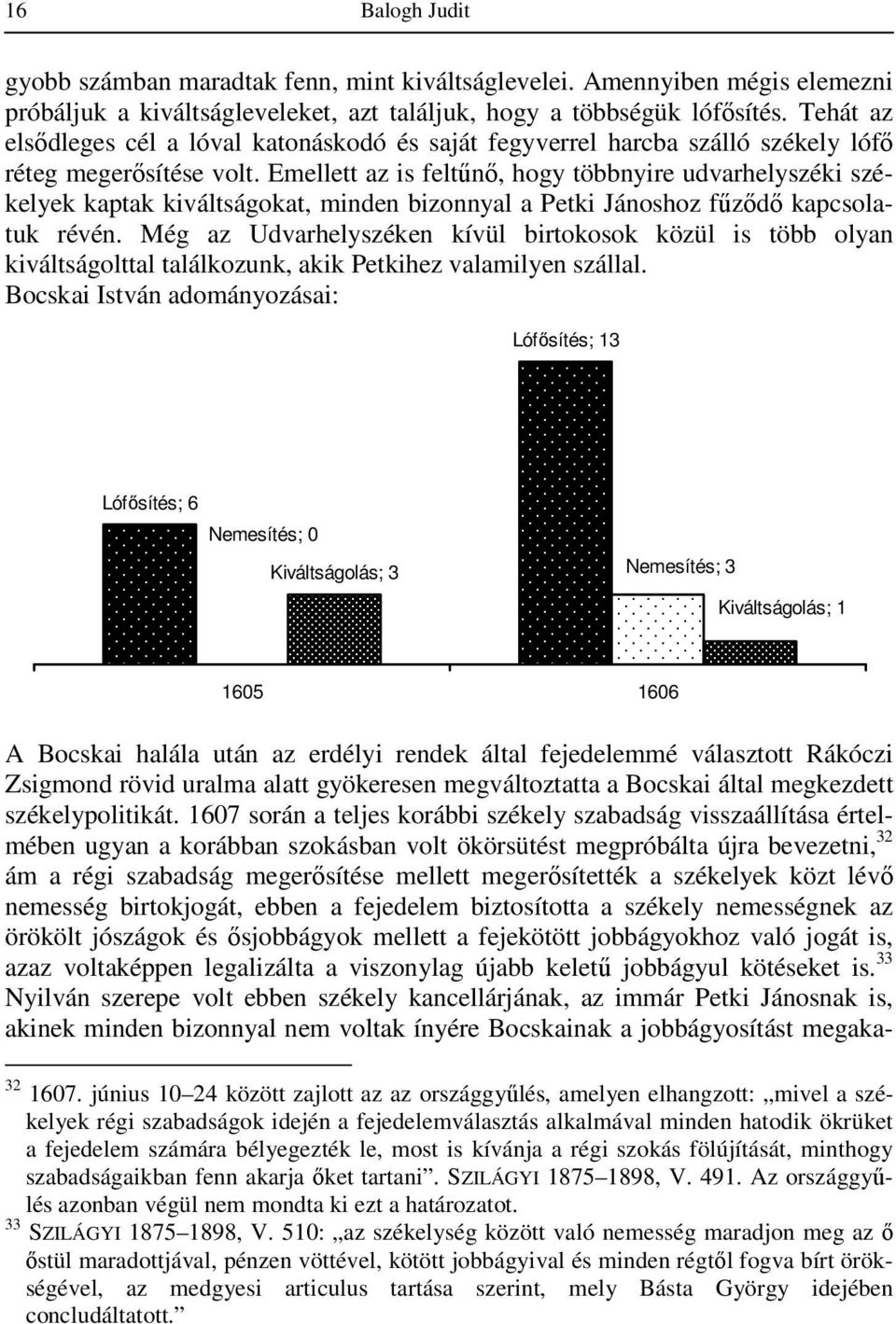 Emellett az is feltűnő, hogy többnyire udvarhelyszéki székelyek kaptak kiváltságokat, minden bizonnyal a Petki Jánoshoz fűződő kapcsolatuk révén.