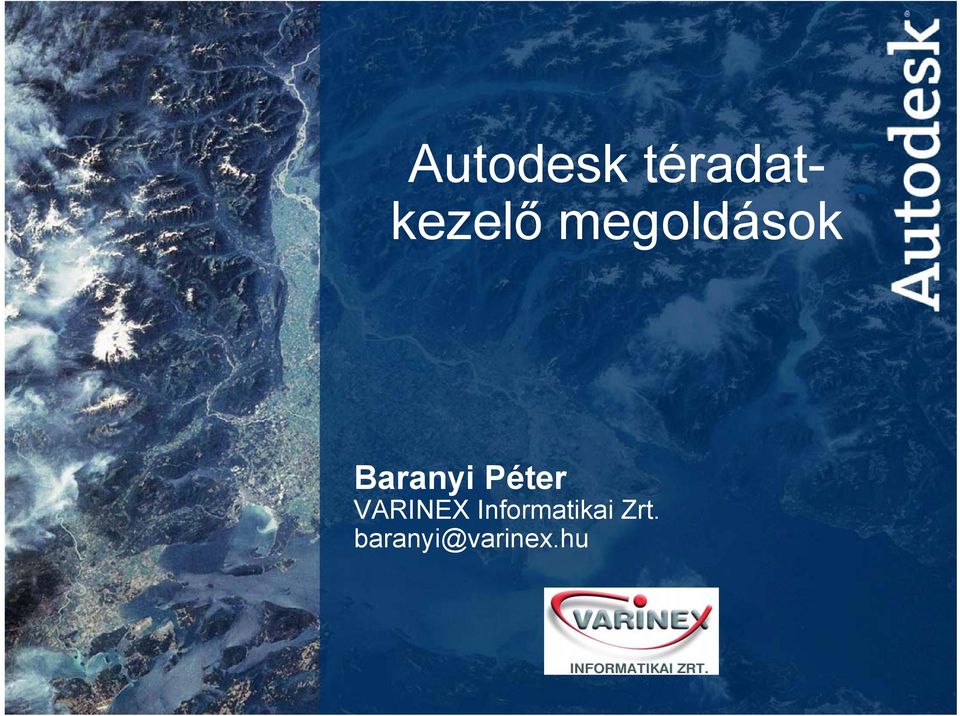 VARINEX Informatikai Zrt. baranyi@varinex.