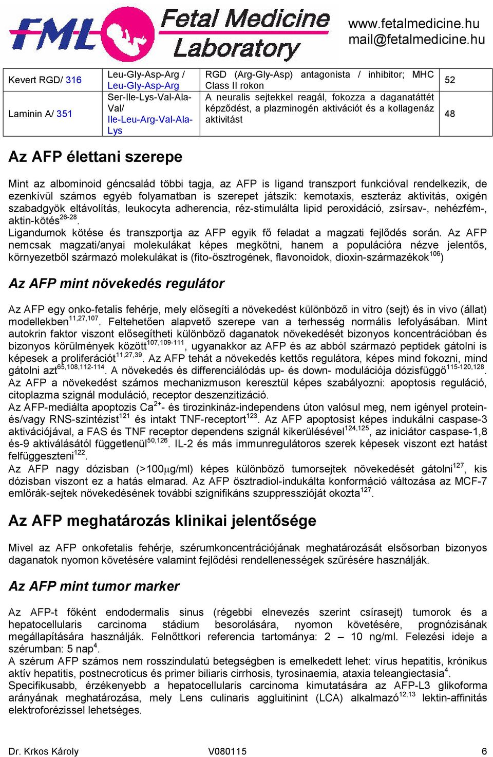 funkcióval rendelkezik, de ezenkívül számos egyéb folyamatban is szerepet játszik: kemotaxis, eszteráz aktivitás, oxigén szabadgyök eltávolítás, leukocyta adherencia, réz-stimulálta lipid