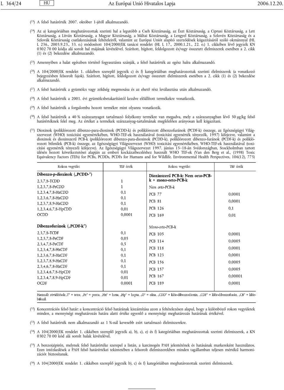 Máltai Köztársaság, a Lengyel Köztársaság, a Szlovén Köztársaság és a Szlovák Köztársaság csatlakozásának feltételeiről, valamint az Európai Uniót alapító szerződések kiigazításáról szóló okmánnyal