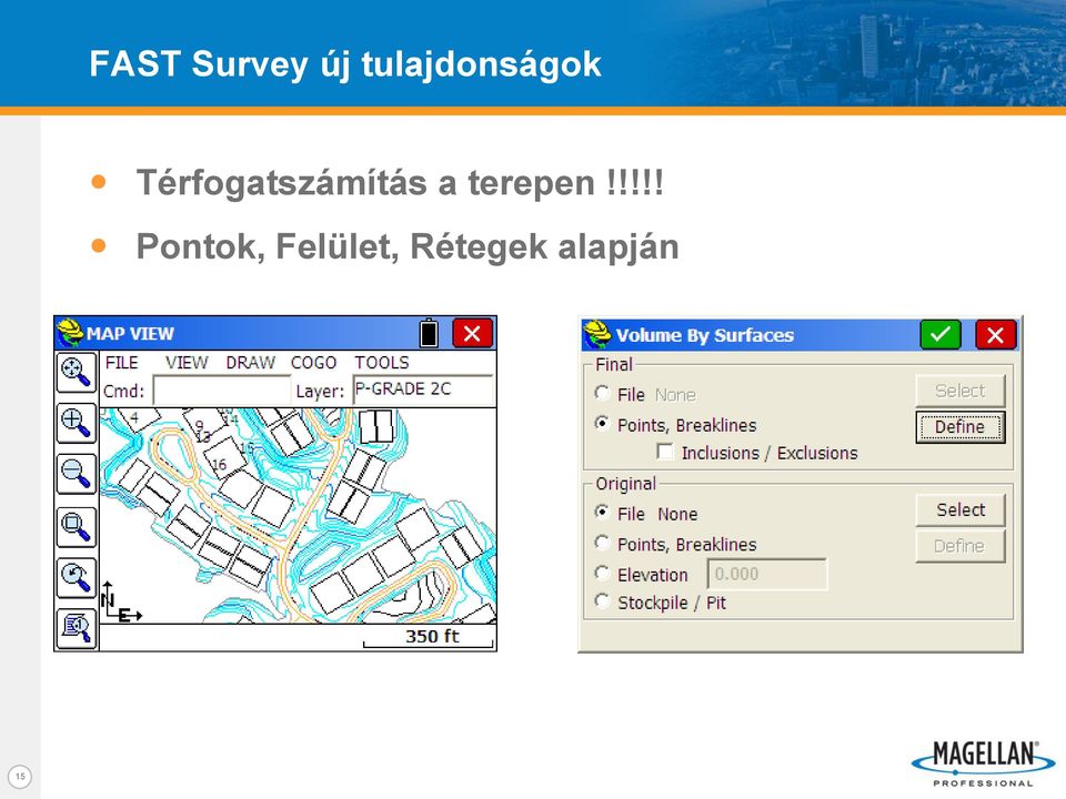 Térfogatszámítás a