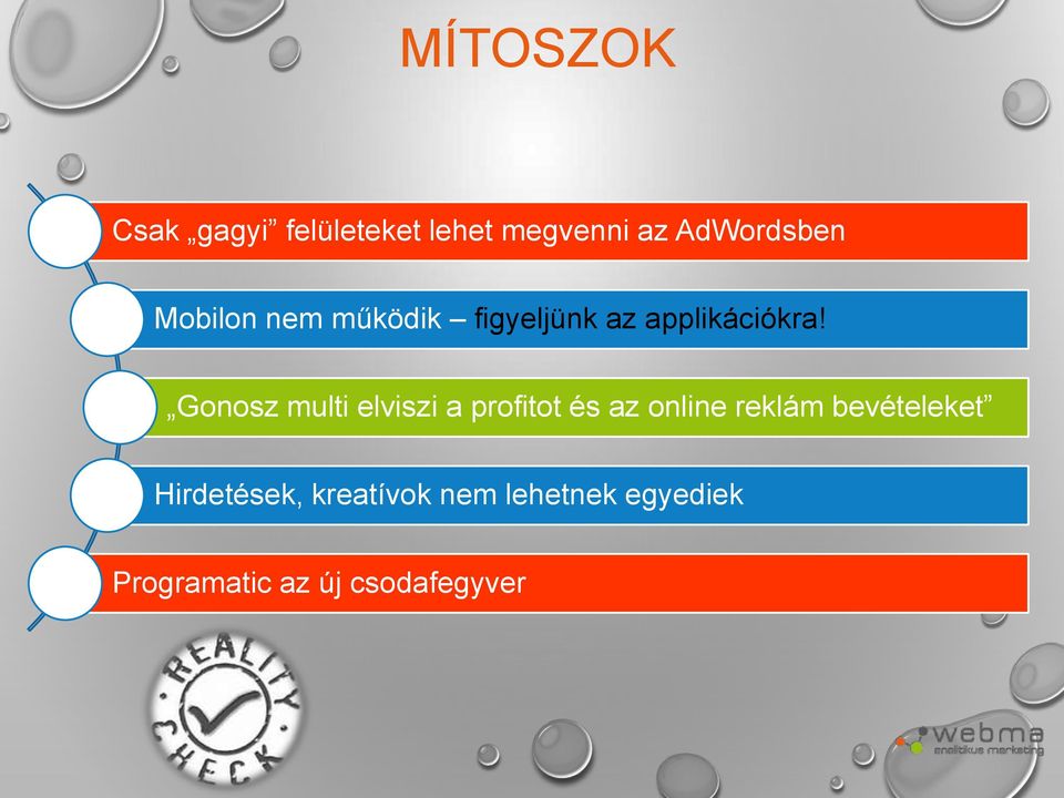 Gonosz multi elviszi a profitot és az online reklám