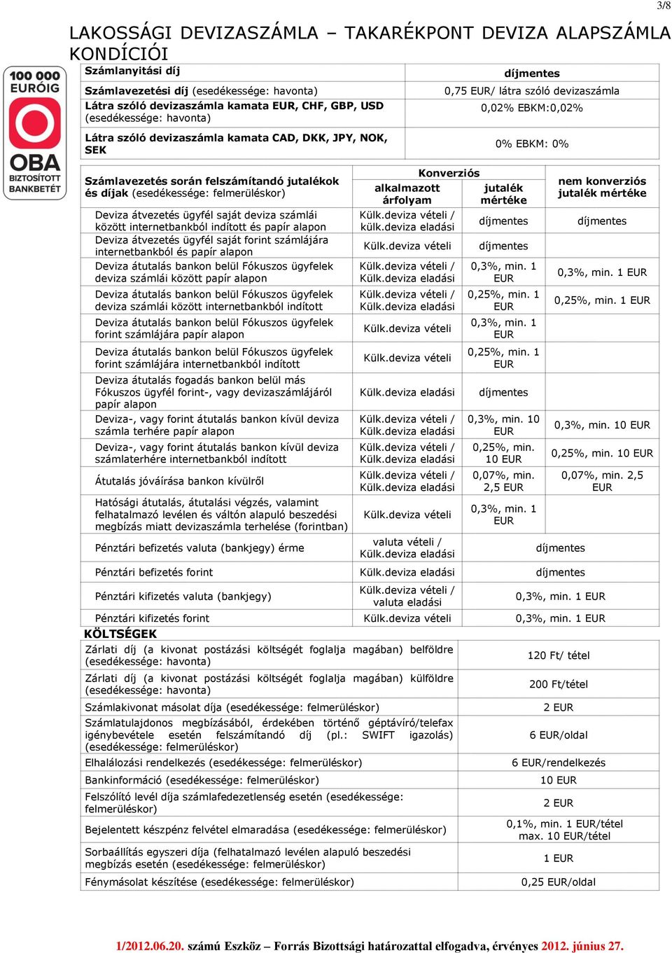 deviza számlái között internetbankból indított és papír alapon Deviza átvezetés ügyfél saját forint számlájára internetbankból és papír alapon deviza számlái között papír alapon deviza számlái között