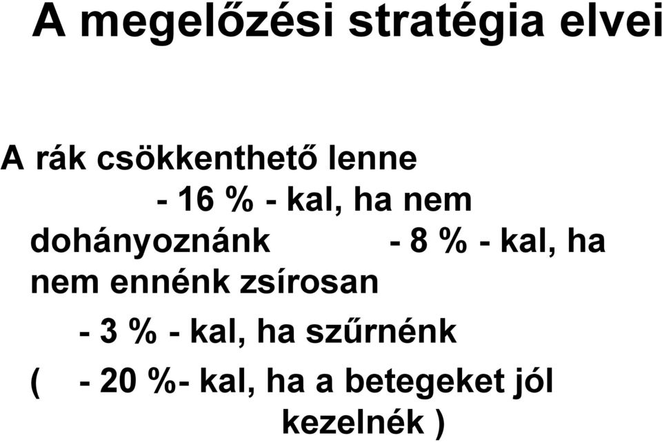 kal, ha nem ennénk zsírosan - 3 % - kal, ha