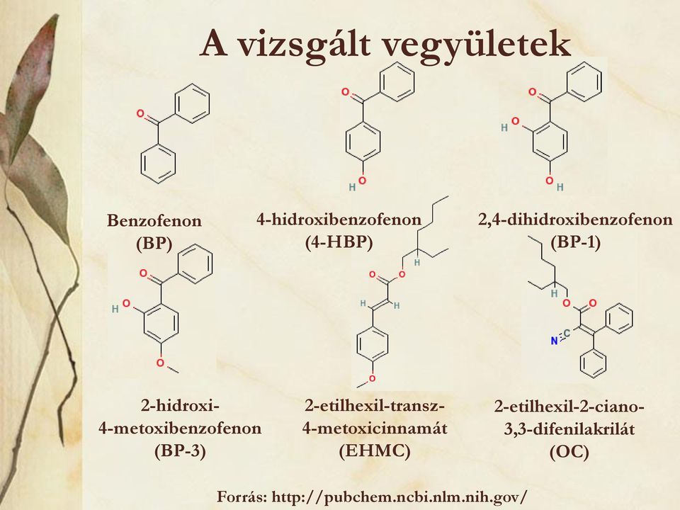 (BP-3) 2-etilhexil-transz- 4-metoxicinnamát (EHMC)