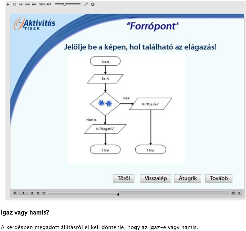 állításról el kell