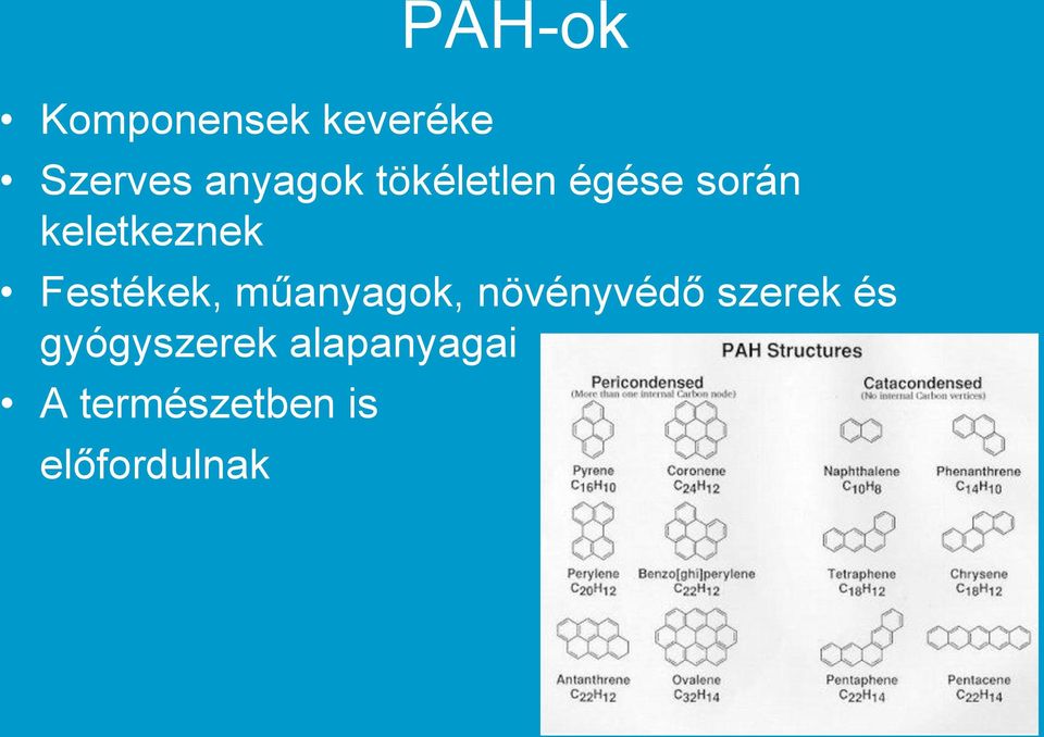 Festékek, műanyagok, növényvédő szerek és