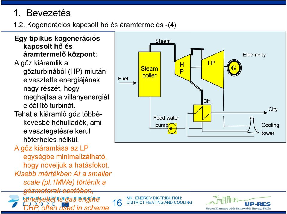 elvesztette energiájának nagy részét, hogy meghajtsa a villanyenergiát előállító turbinát.