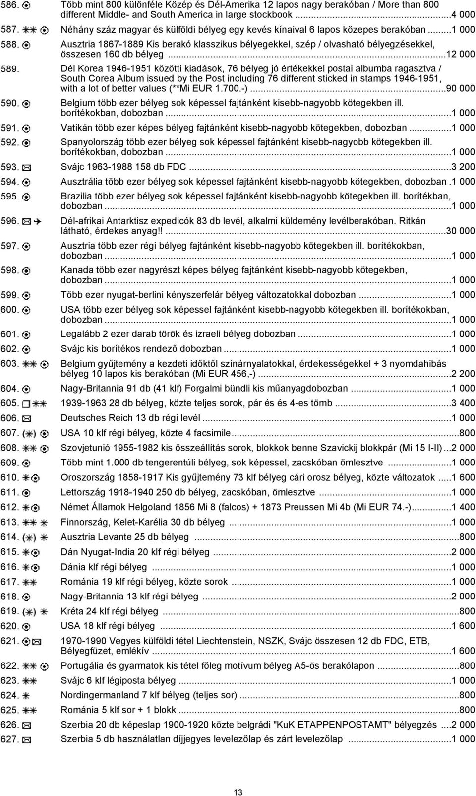 Ausztria 1867-1889 Kis berakó klasszikus bélyegekkel, szép / olvasható bélyegzésekkel, összesen 160 db bélyeg...12 000 589.