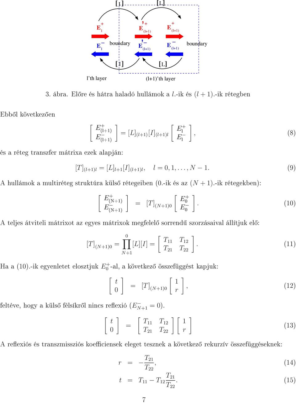 µ ÙÐÐ ÑÓ ÑÙÐØ Ö Ø ØÖÙ Ø Ö Ð Ö Ø Ò ¼º¹ Þ (N +1)º¹ Ö Ø Òµ [ E + Æ ½µ E Æ ½µ ] = [T] (N+1)0 [ E + 0 E 0 ].