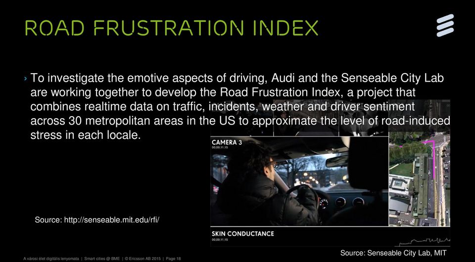 across 30 metropolitan areas in the US to approximate the level of road-induced stress in each locale.