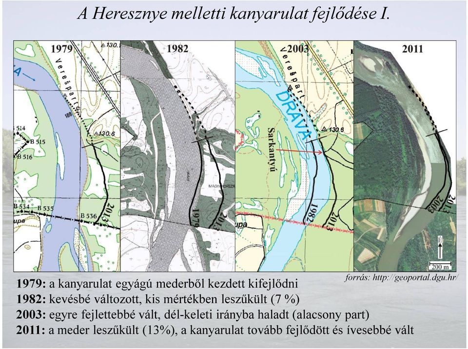 kis mértékben leszűkült (7 %) 2003: egyre fejlettebbé vált, dél-keleti irányba