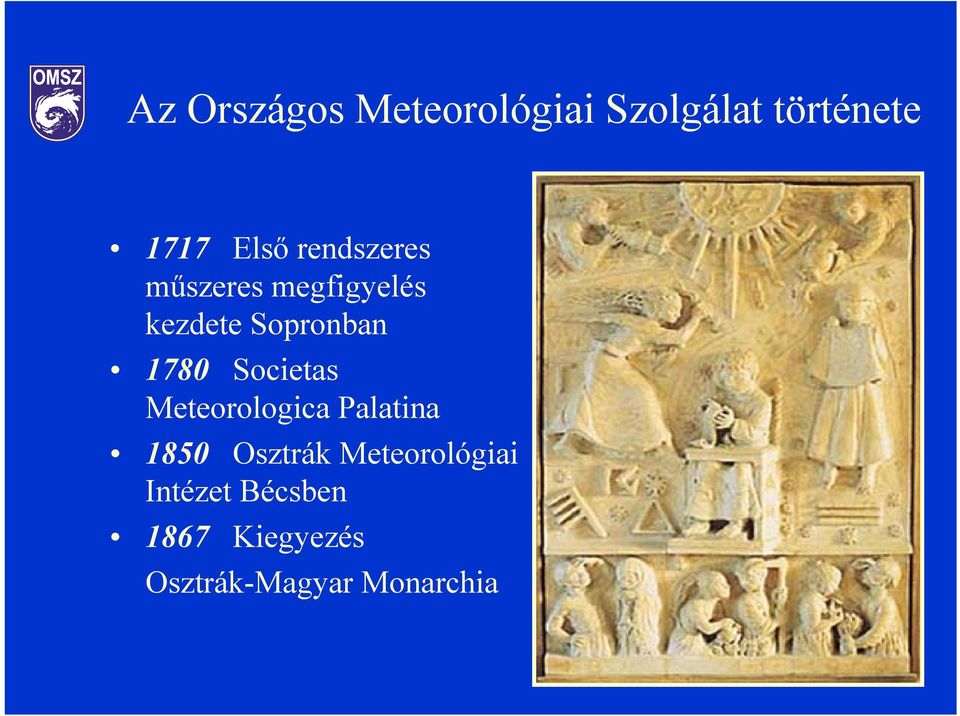 Societas Meteorologica Palatina 1850 Osztrák