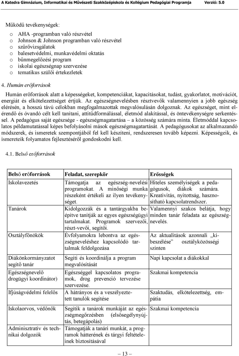 Humán erőforrások Humán erőforrások alatt a képességeket, kompetenciákat, kapacitásokat, tudást, gyakorlatot, motivációt, energiát és elkötelezettséget értjük.