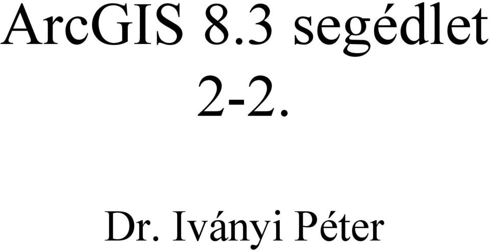 2-2. Dr.