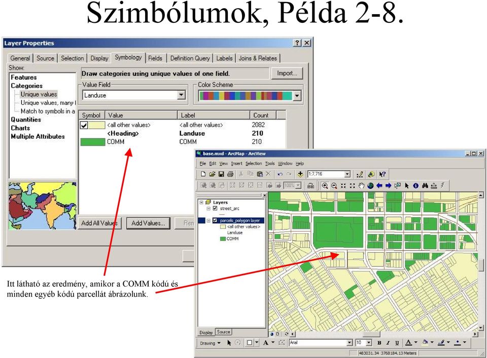 amikor a COMM kódú és