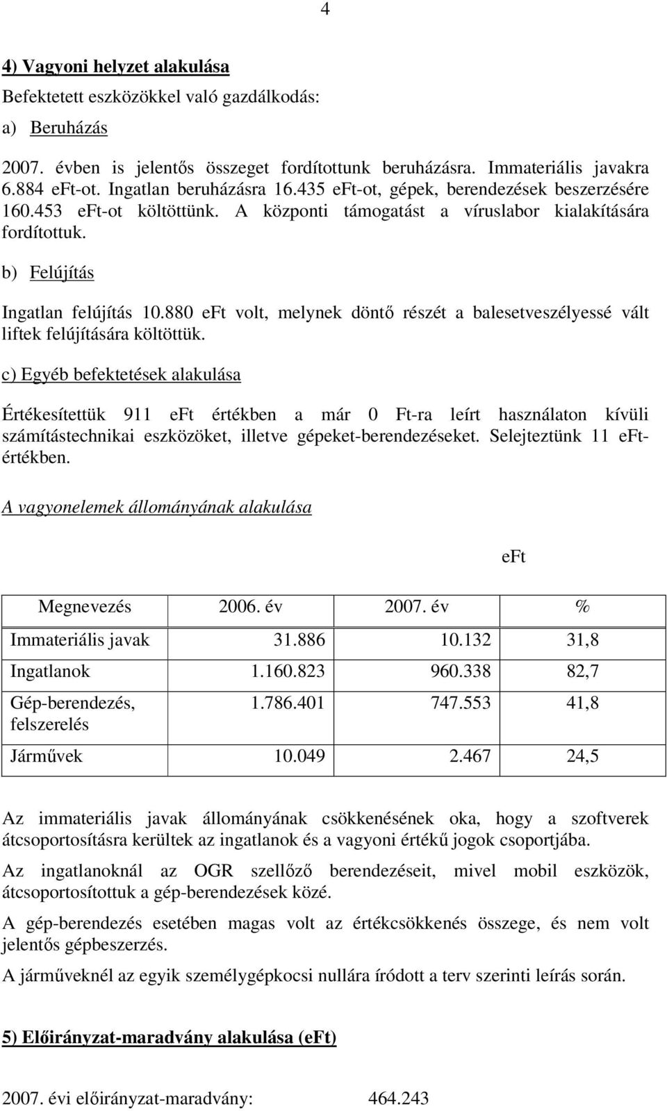 880 volt, melynek döntı részét a balesetveszélyessé vált liftek felújítására költöttük.