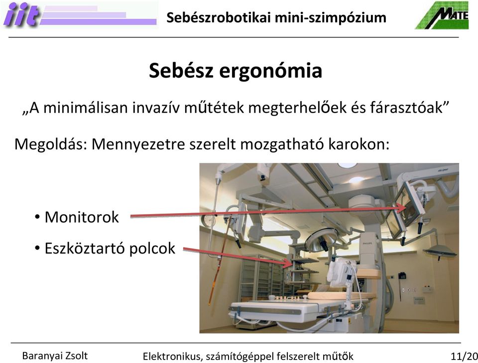 Megoldás: Mennyezetre szerelt