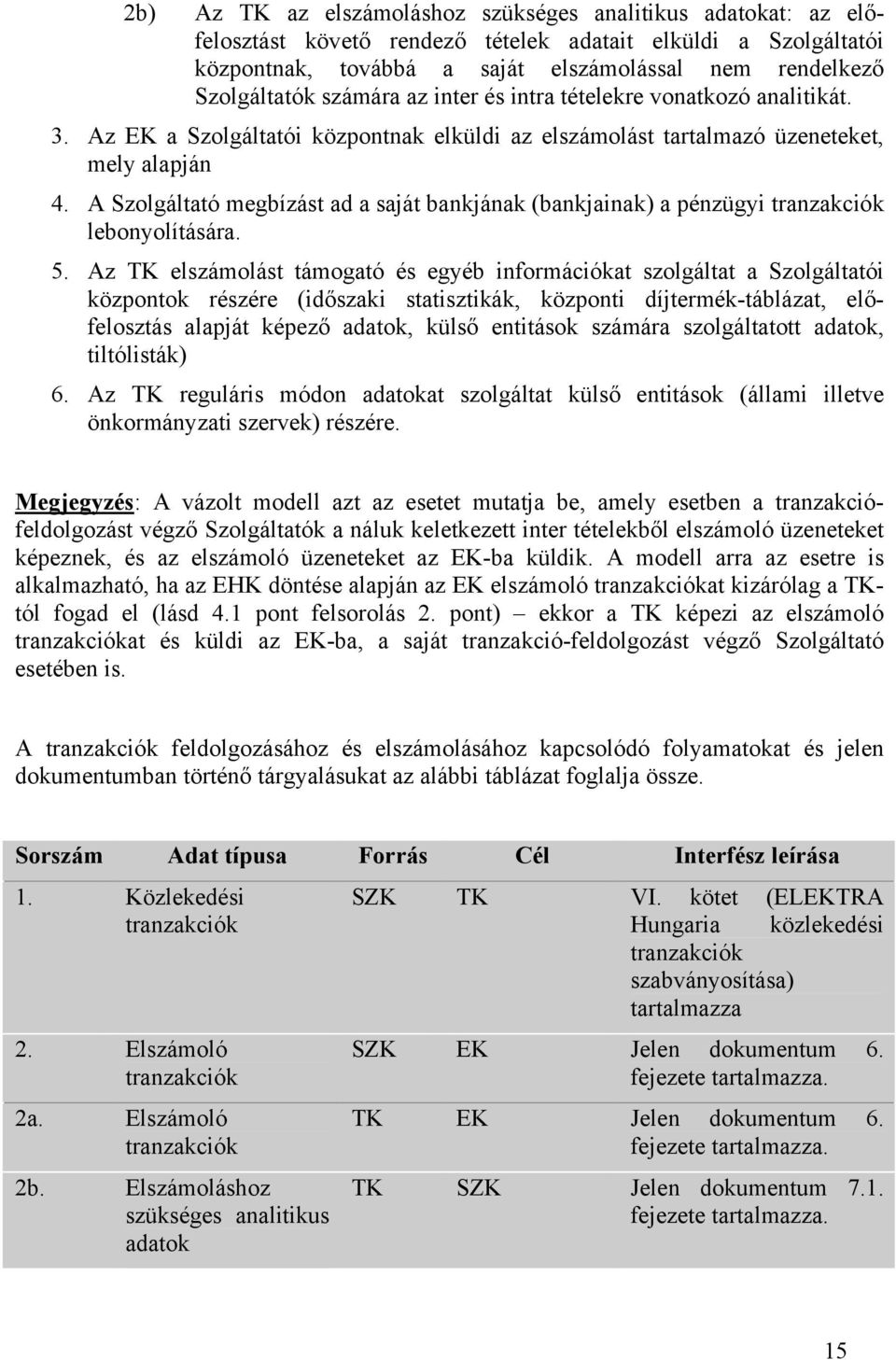 A Szolgáltató megbízást ad a saját bankjának (bankjainak) a pénzügyi tranzakciók lebonyolítására. 5.