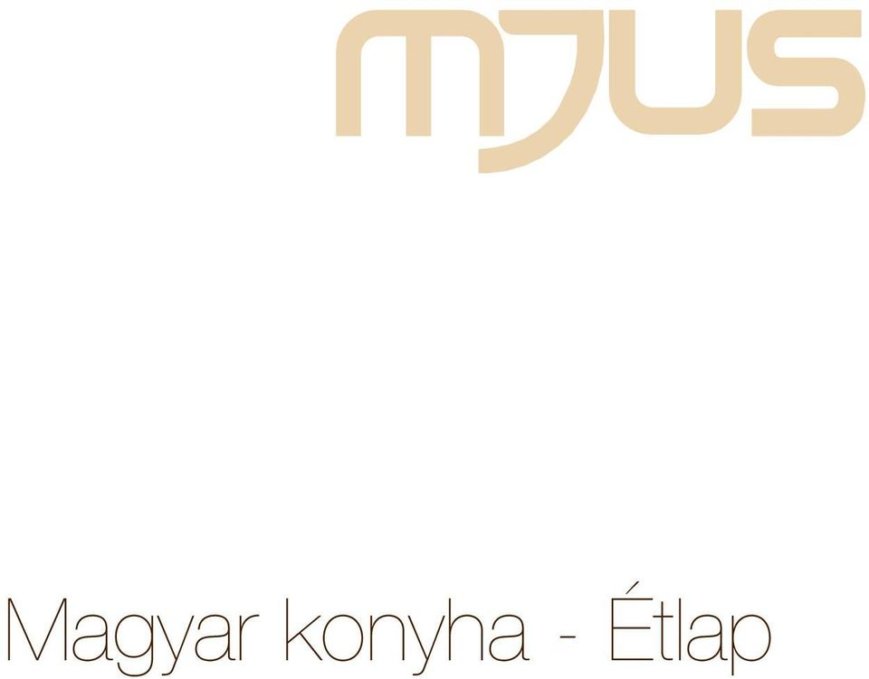 Magyar konyha Ãtlap pdf