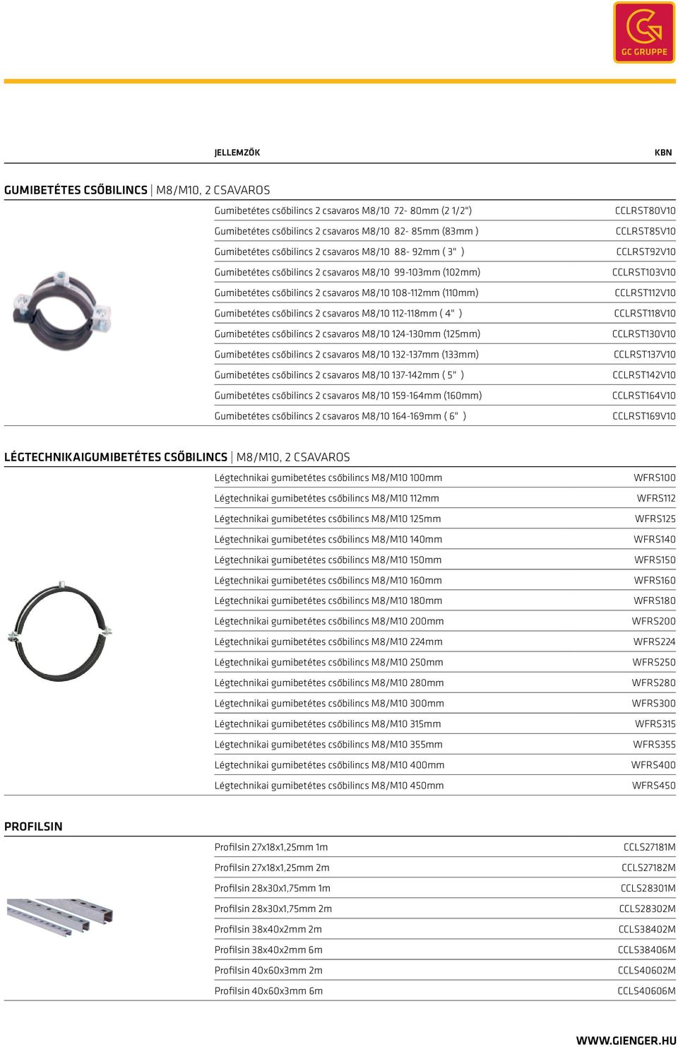 csőbilincs 2 csavaros M8/10 124-130mm (125mm) Gumibetétes csőbilincs 2 csavaros M8/10 132-137mm (133mm) Gumibetétes csőbilincs 2 csavaros M8/10 137-142mm ( 5" ) Gumibetétes csőbilincs 2 csavaros