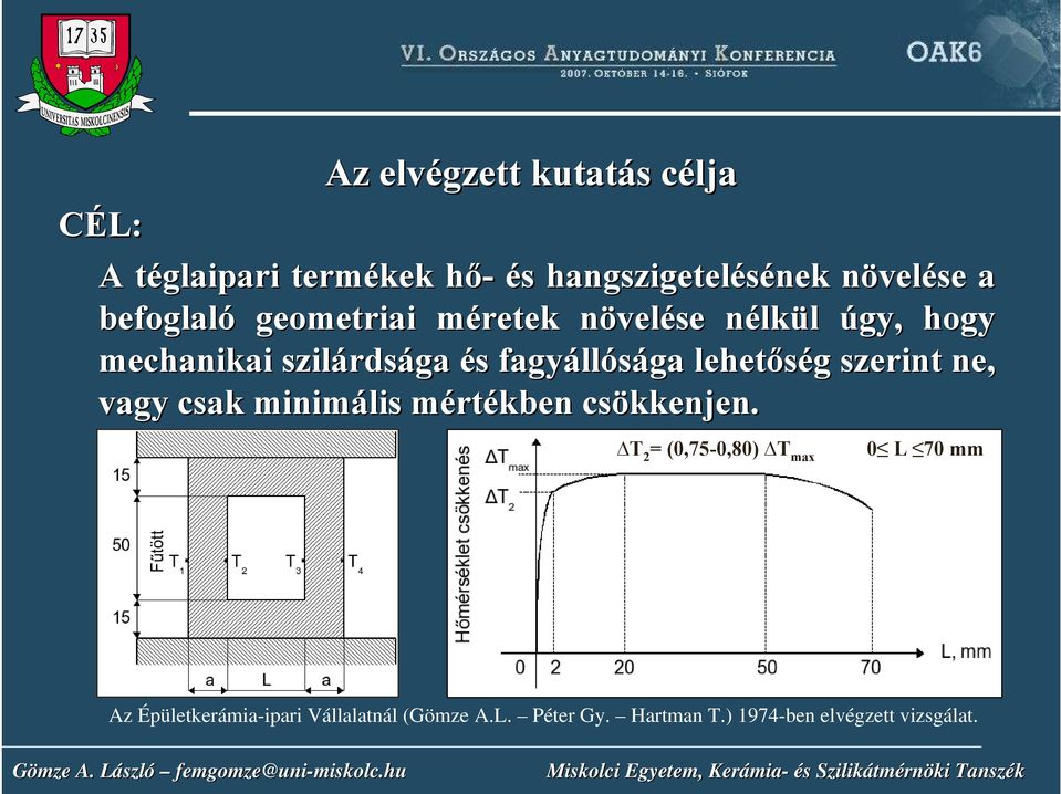 s fagyáll llósága lehetőség g szerint ne, vagy csak minimális mértm rtékben csökkenjen.