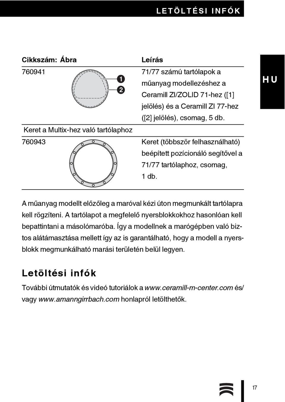 tartólapra kell rögzíteni. A tartólapot a megfelelő nyersblokkokhoz hasonlóan kell bepattintani a másolómaróba.