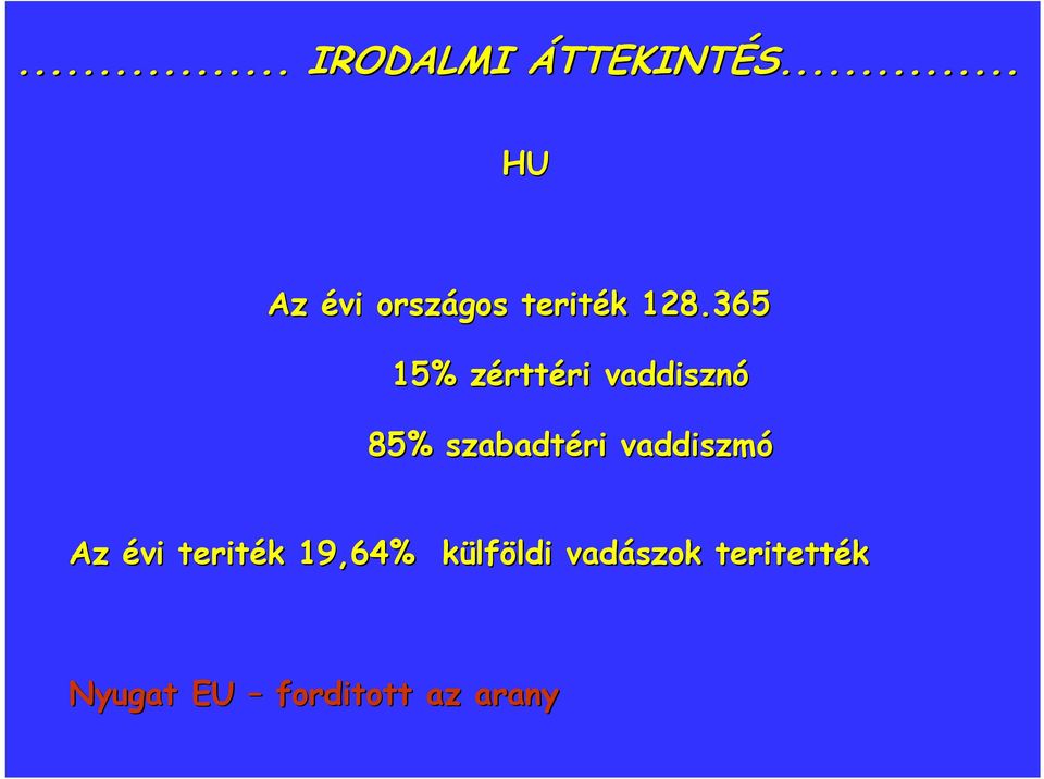 365 15% zérttz rttéri ri vaddisznó 85% szabadtéri