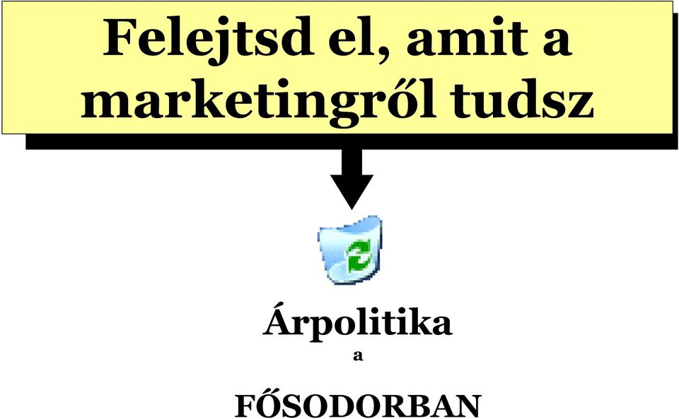 marketingről