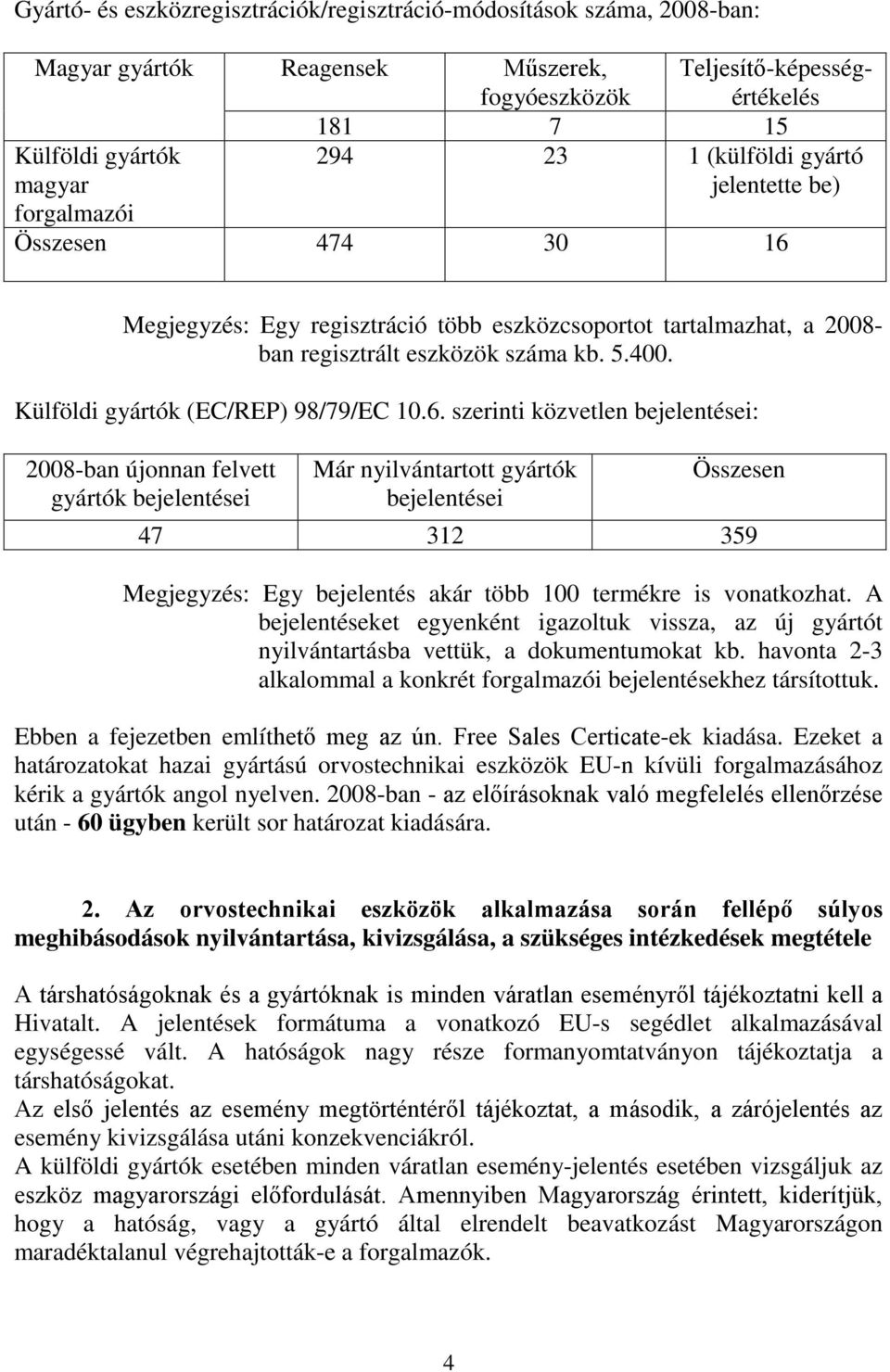 Külföldi gyártók (EC/REP) 98/79/EC 10.6.