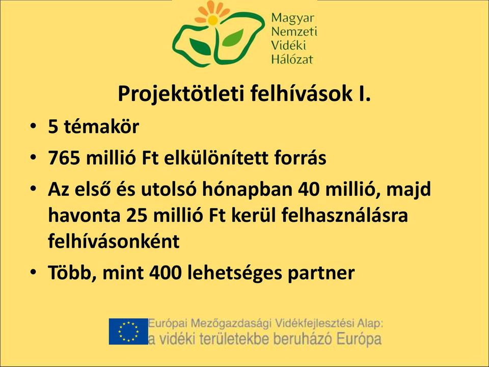 hónapban 40 millió, majd havonta 25 millió Ft kerül