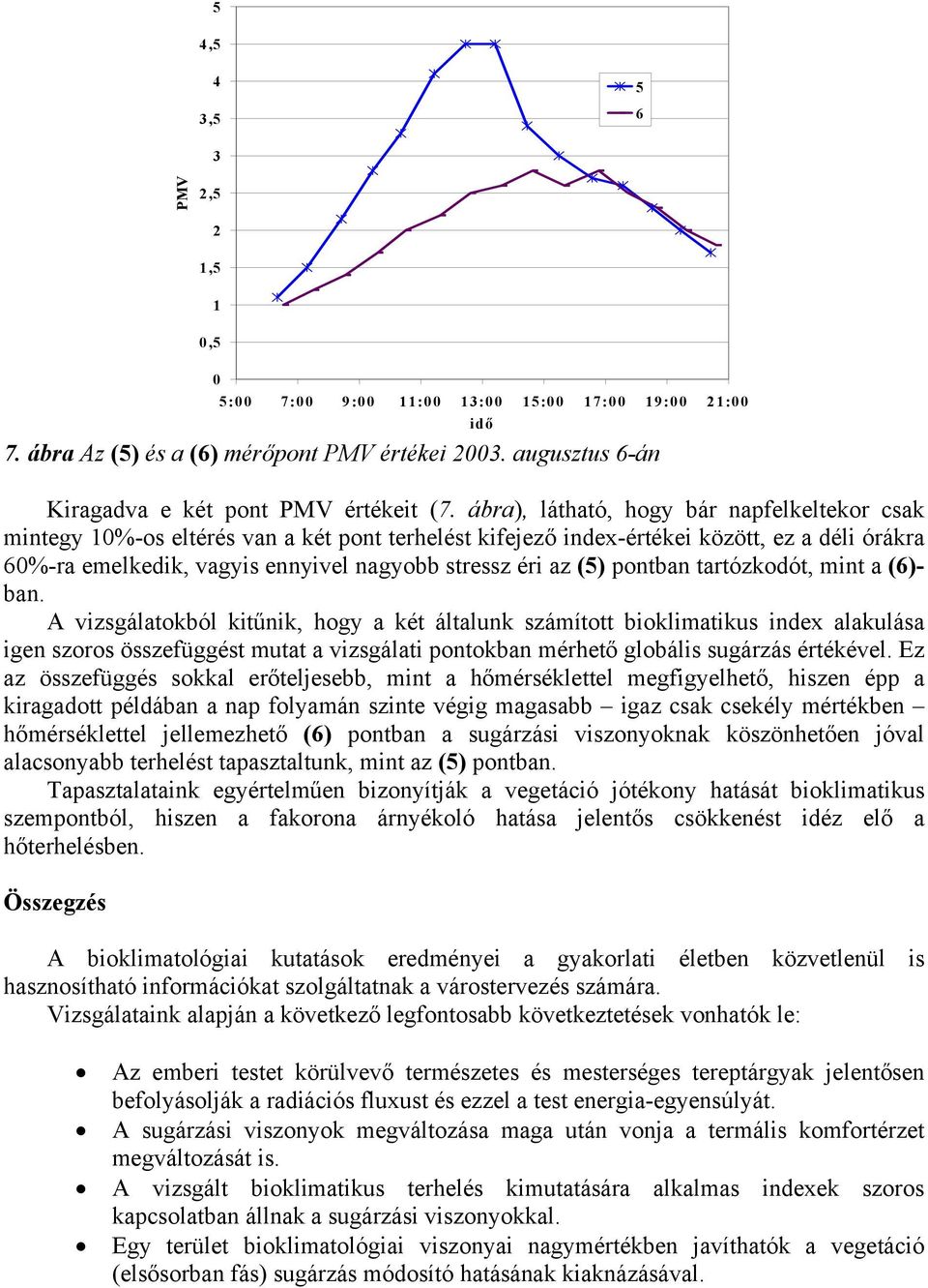 pontban tartózkodót, mint a ()- ban.