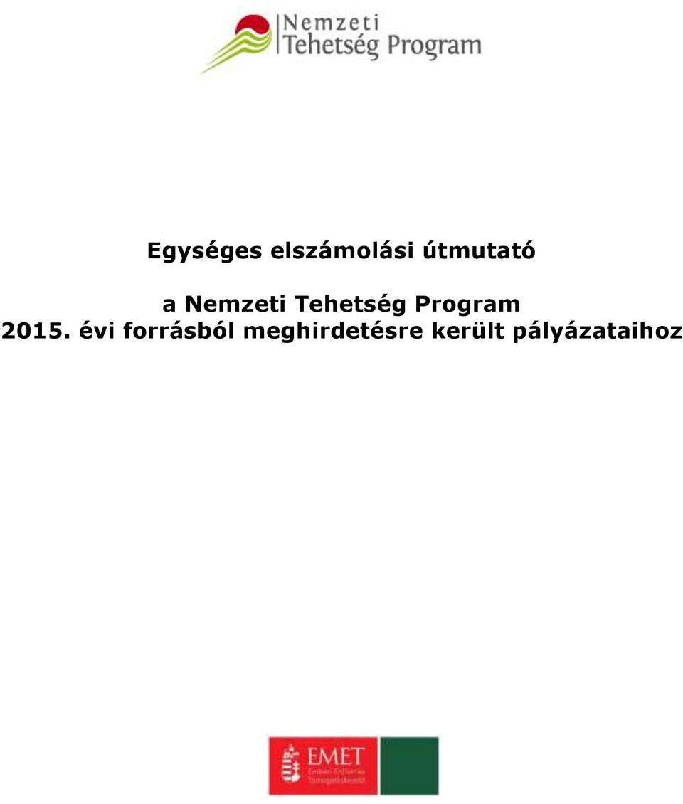 Program 2015.