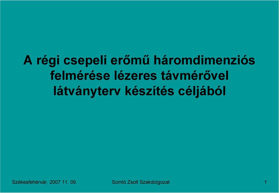 látványterv készítés céljából