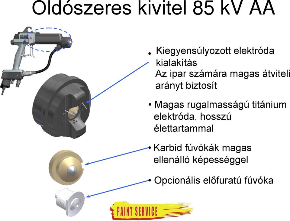 Magas rugalmasságú titánium elektróda, hosszú élettartammal