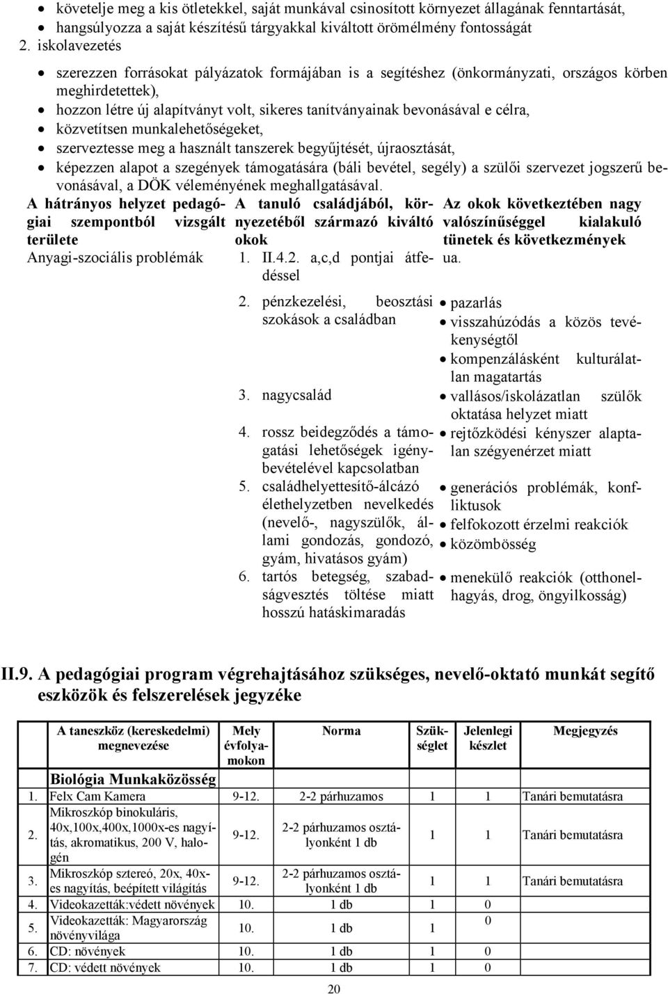 közvetítsen munkalehetőségeket, szerveztesse meg a használt tanszerek begyűjtését, újraosztását, képezzen alapot a szegények támogatására (báli bevétel, segély) a szülői szervezet jogszerű