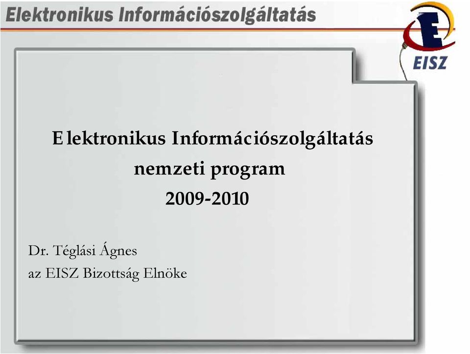 nemzeti program 2009-2010