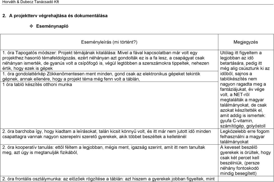 néhányan ismerték, de gyanús volt a csípıfogó is, végül legtöbben a szerszámokra tippeltek, nehezen értik, hogy ezek is gépek 1.