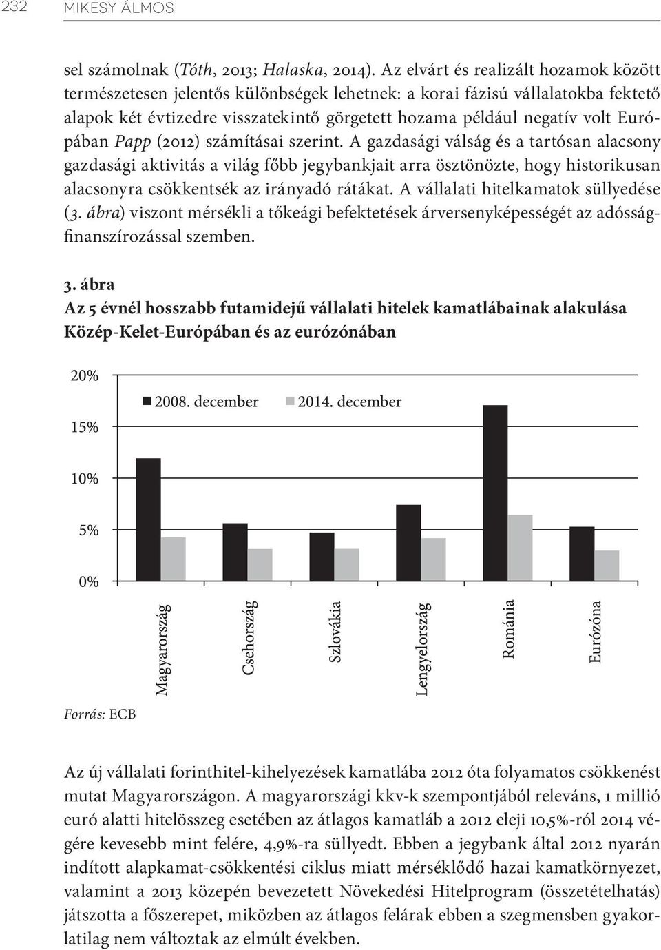 Európában Papp (2012) számításai szerint.