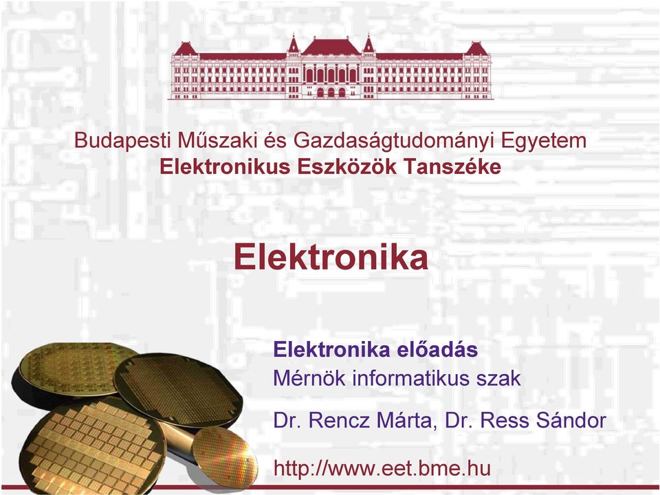 szak Dr. Rencz Márta, Dr.