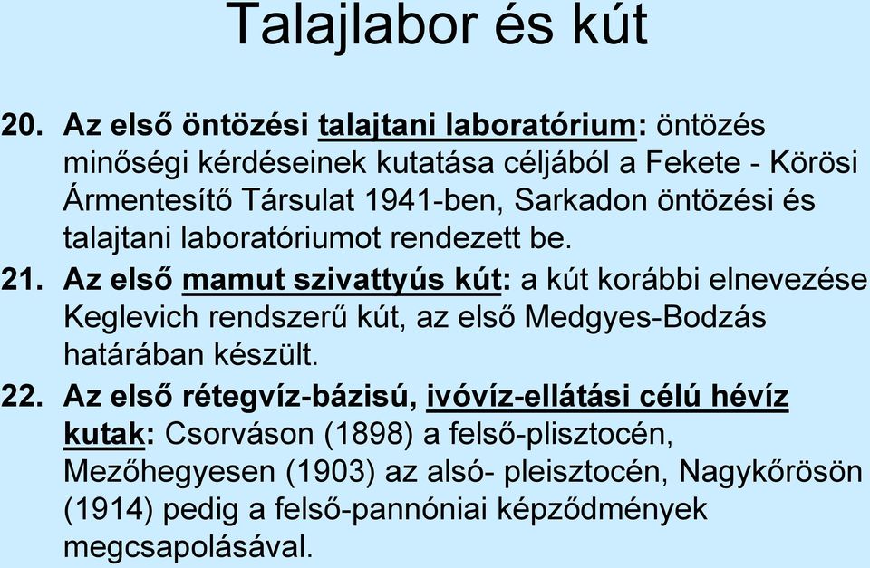 Sarkadon öntözési és talajtani laboratóriumot rendezett be. 21.