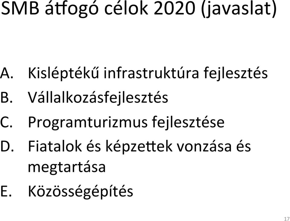 Vállalkozásfejlesztés C.