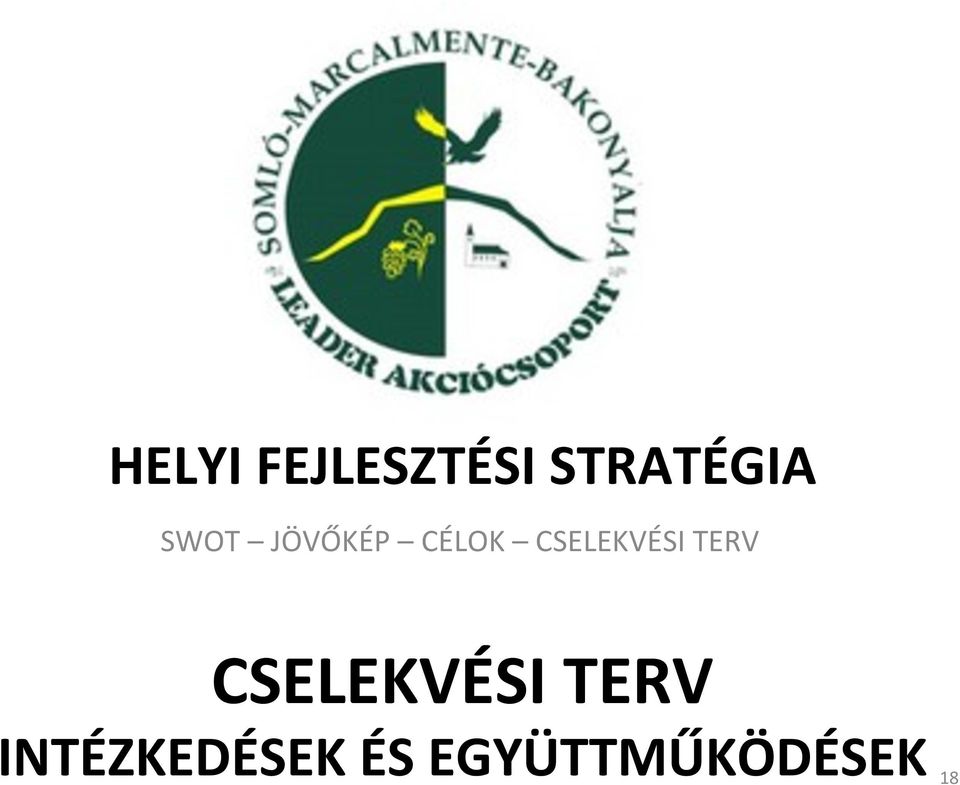 CSELEKVÉSI TERV CSELEKVÉSI