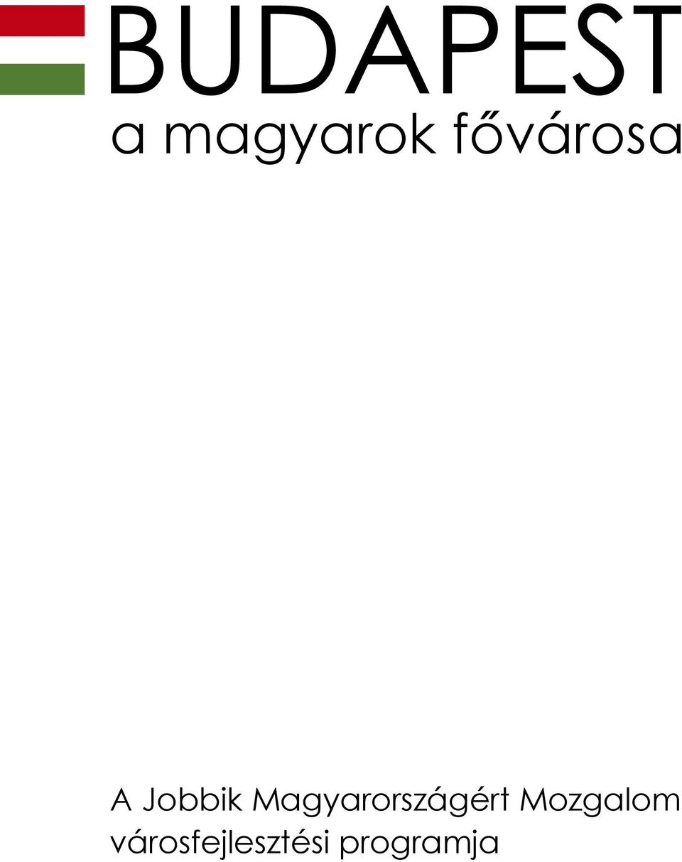 Magyarországért