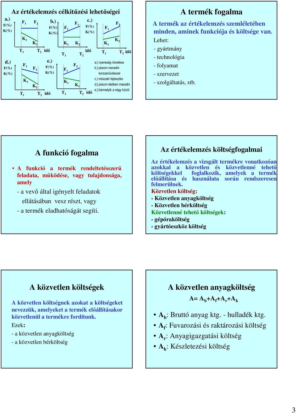 Lehet: - gyártmány - technológia - folyamat - szervezet - szolgáltatás, stb.