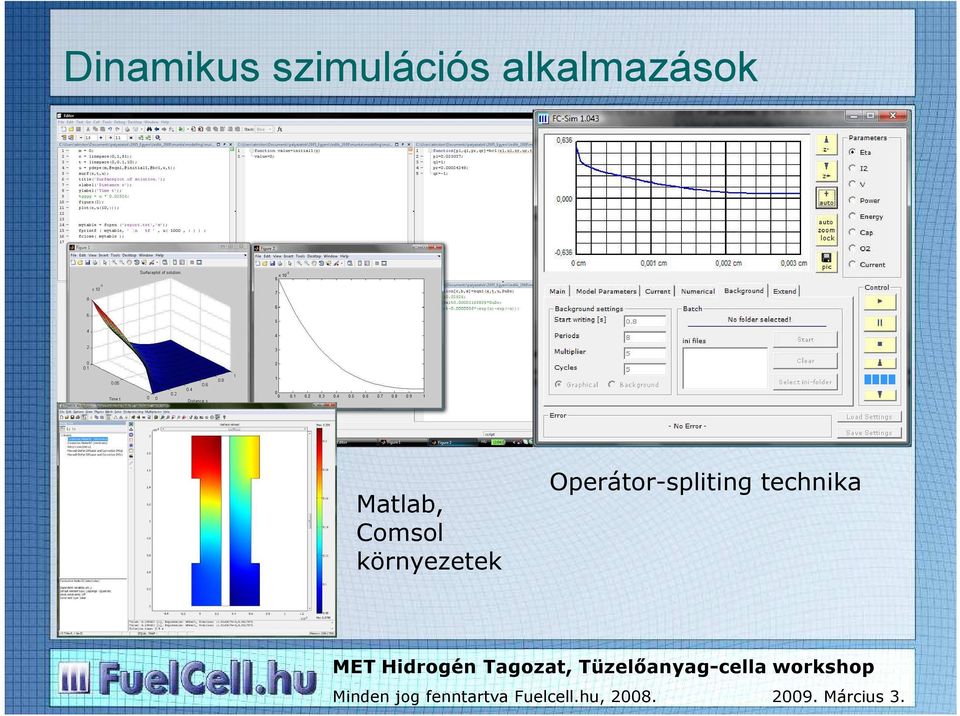 Comsol környezetek