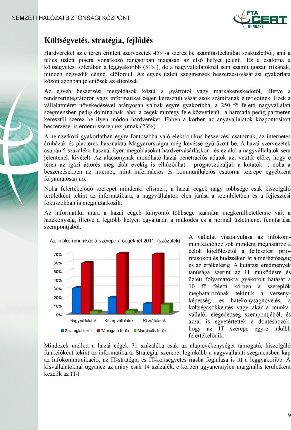 Az egyes üzleti szegmensek beszerzési-vásárlási gyakorlata között azonban jelentősek az eltérések.